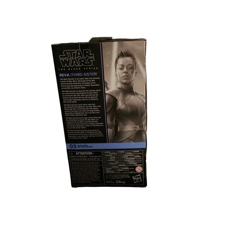 Star Wars The Black Series Reva Third Sister Obi-Wan Kenobi Action Figure Hasbro